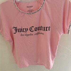 Juicy Couture Pink Short Sleeve Tee